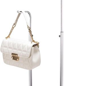 Silver Metal Purse Display Stand